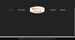 Desktop Screenshot of harners-wirtshaus.de